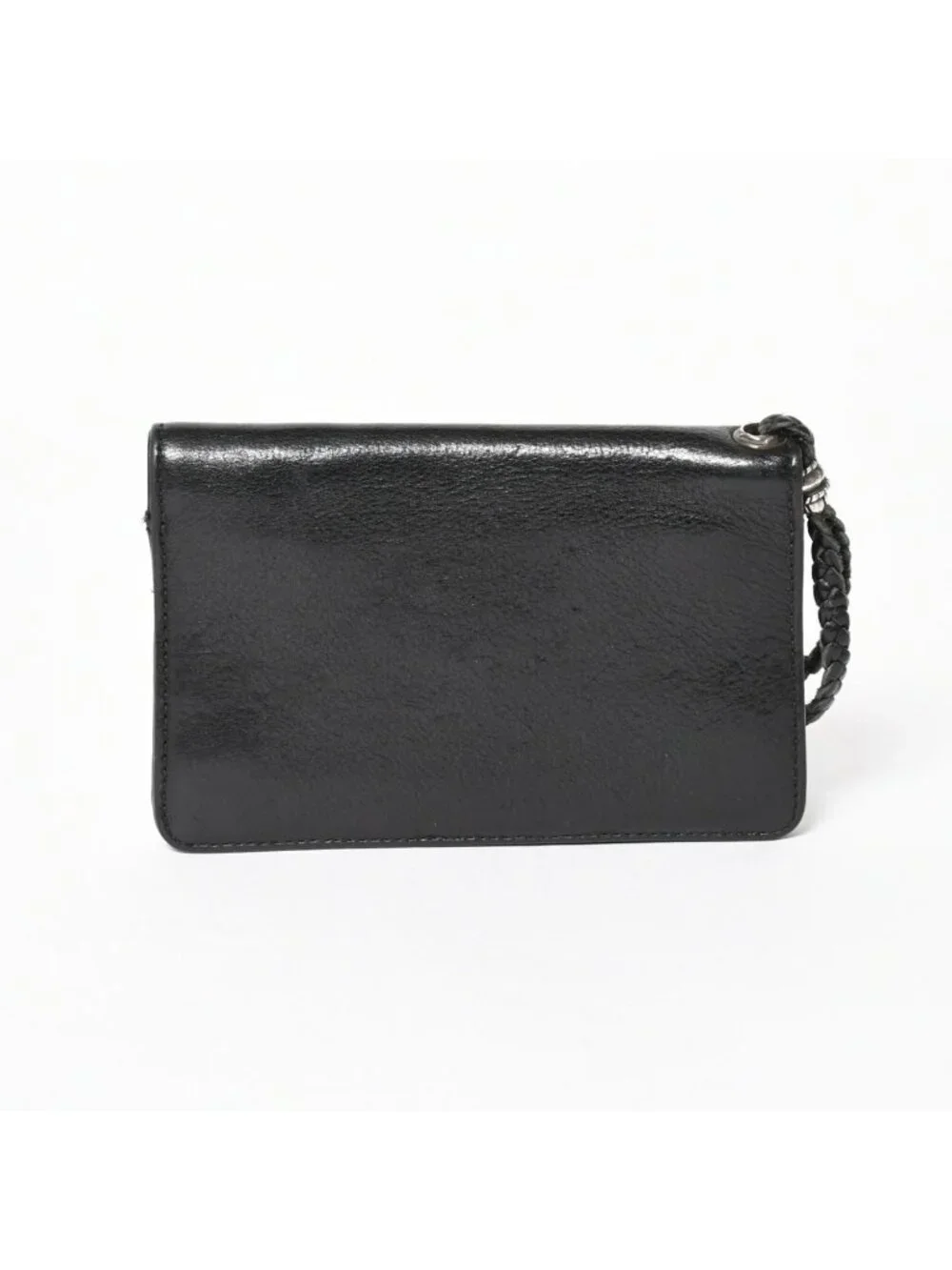Chrome Hearts Strap Wallet Bifold Crossball Black